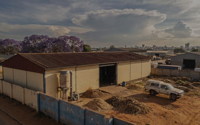 Small Biomass Pellet Line in Zambia