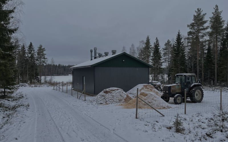 Small Scale Wood Pellet Plant in Finland