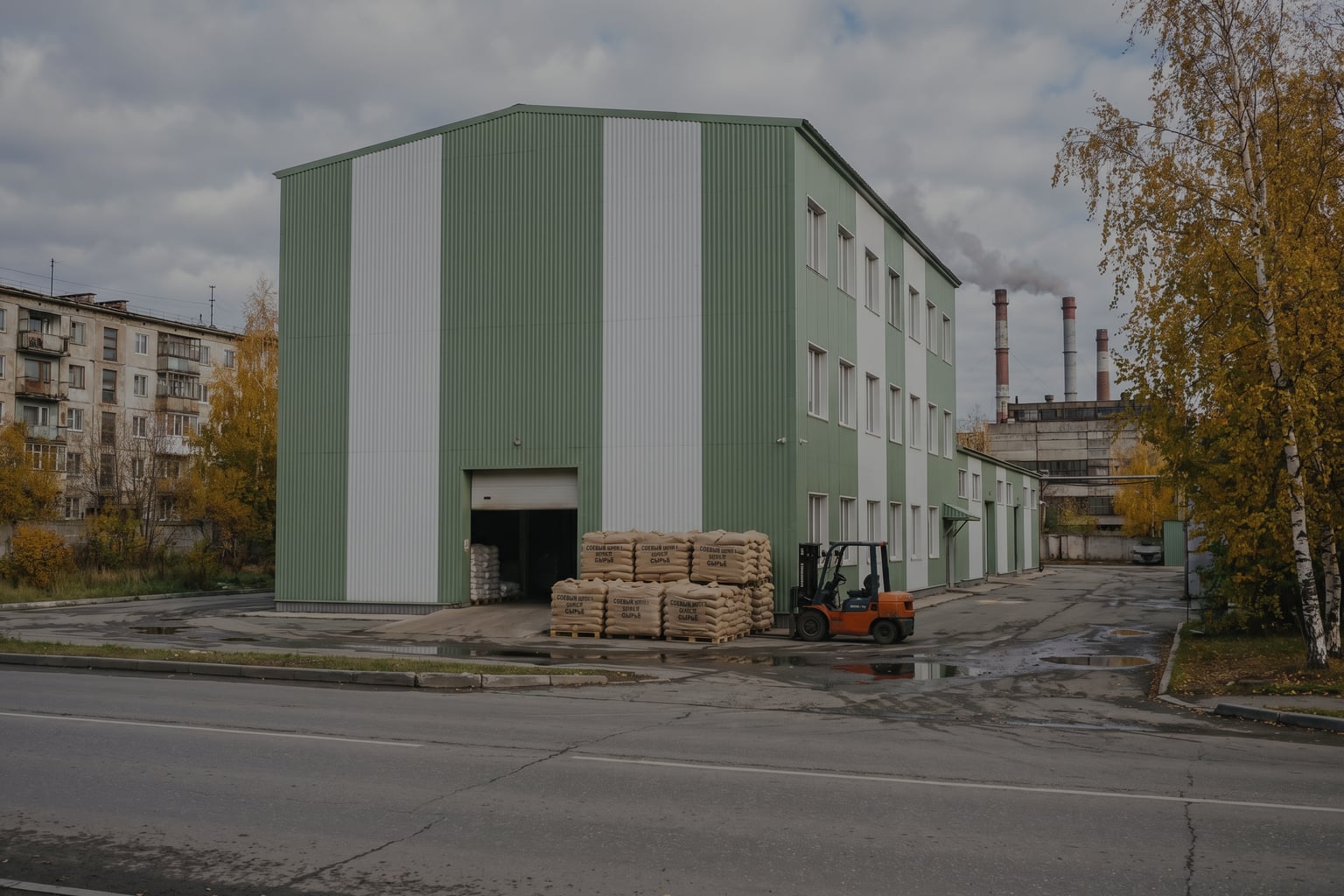 3-4T/H Tofu Cat Litter Production Line In Russia