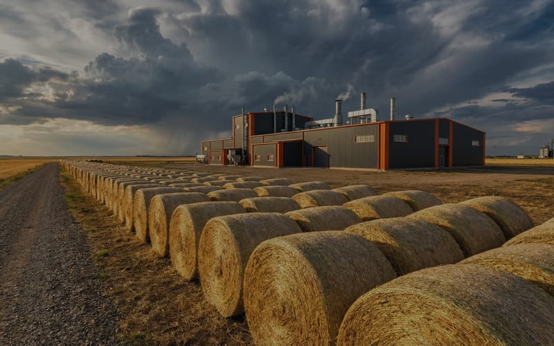 Wheat Straw Pellet Production Line in Ukraine
