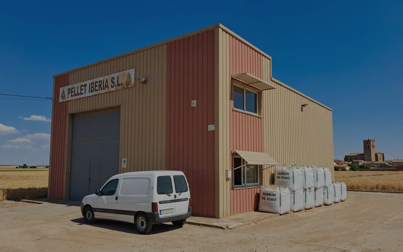 Wood Pellet Manufacturing System in Spain