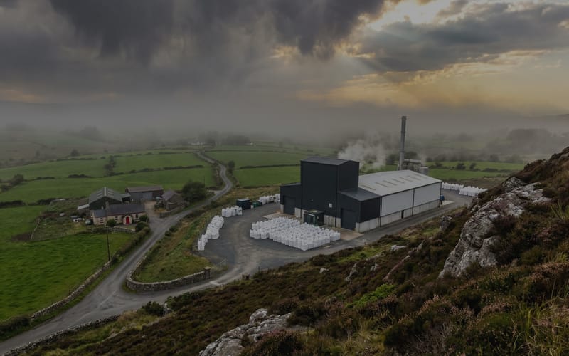 Wood Shavings Pellet Plant in Ireland