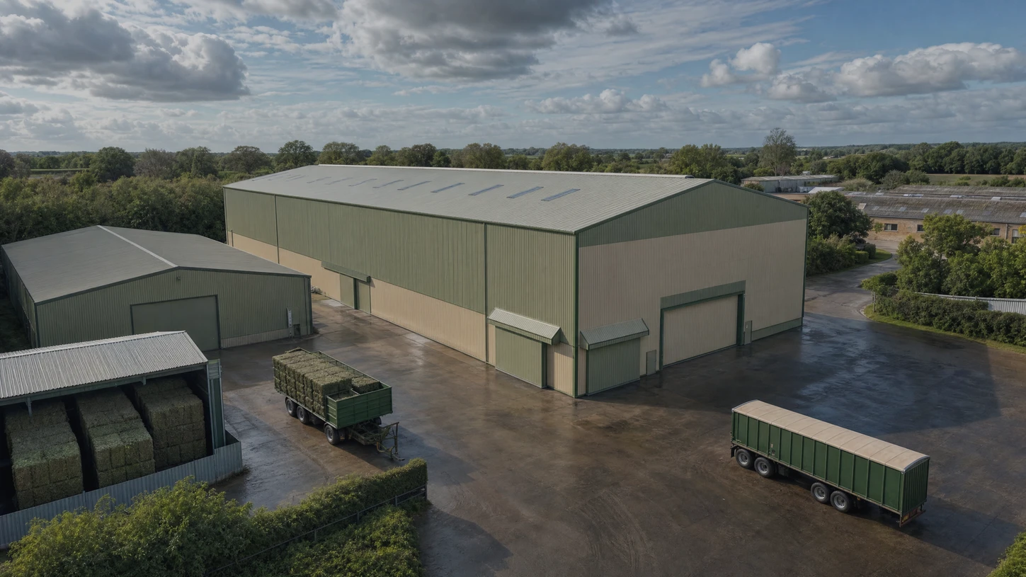 5T/H Alfalfa Pellet Plant in UK
