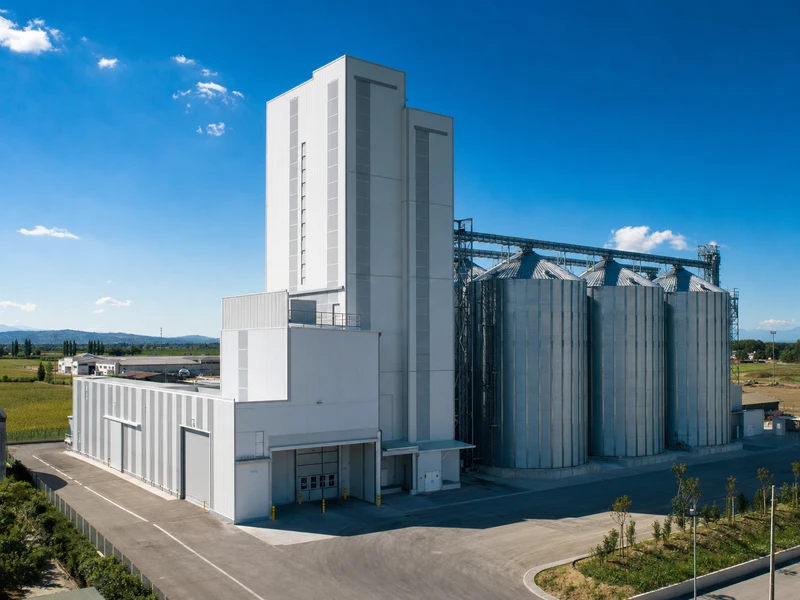 20 t/h compound feed production line in Italy