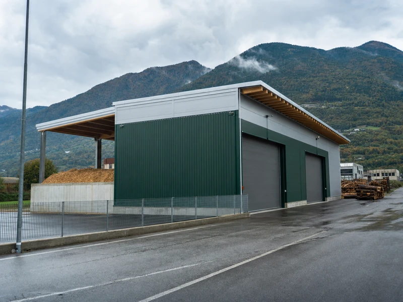 3-5 t/h small wood pellet factory in Italy