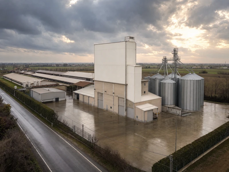 12-15 t/h broiler feed pellet line in Italy