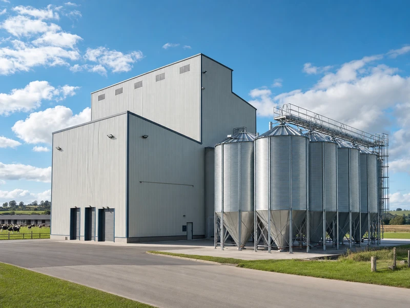 15-20 t/h dairy feed pellet factory in UK