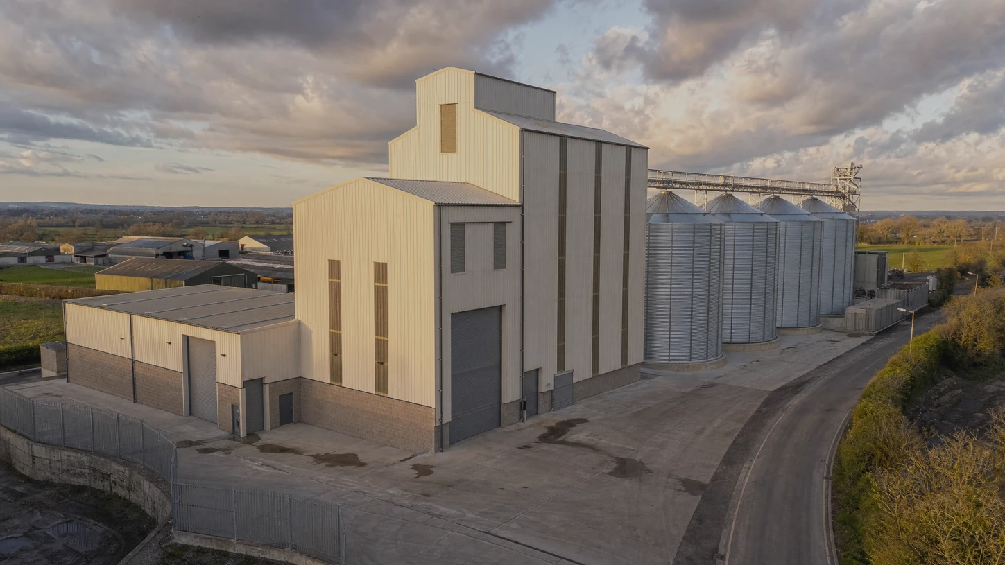 10-15T/H Poultry Feed Pellet Plant in UK