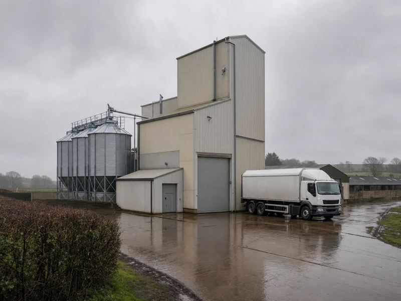 4-6 t/h hog feed pelleting line in UK