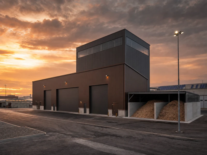 5 t/h torrefied wood pellet plant in Italy