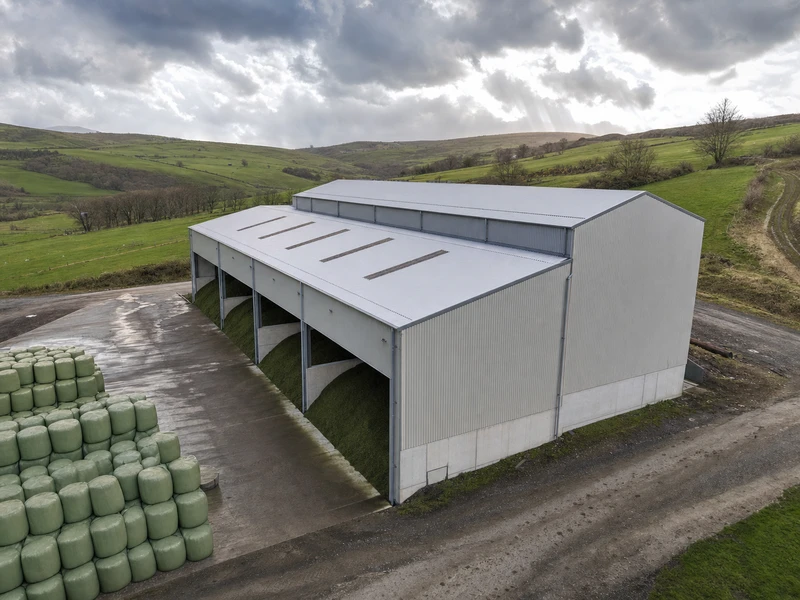 6-8 t/h ryegrass pellet system in UK