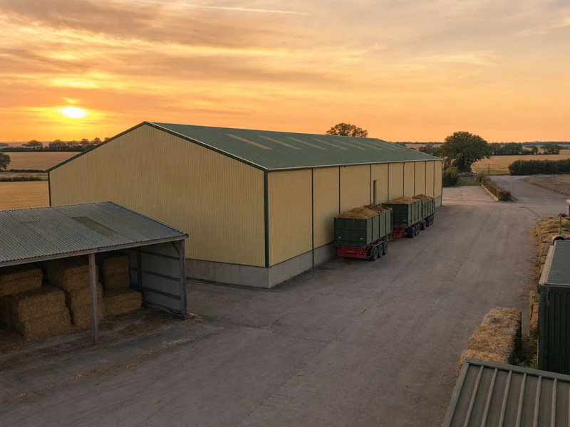 4-6 t/h barley straw pellet plant in UK