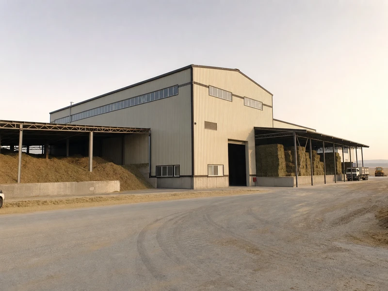3-5 t/h dried alfalfa pellet production line in Turkey