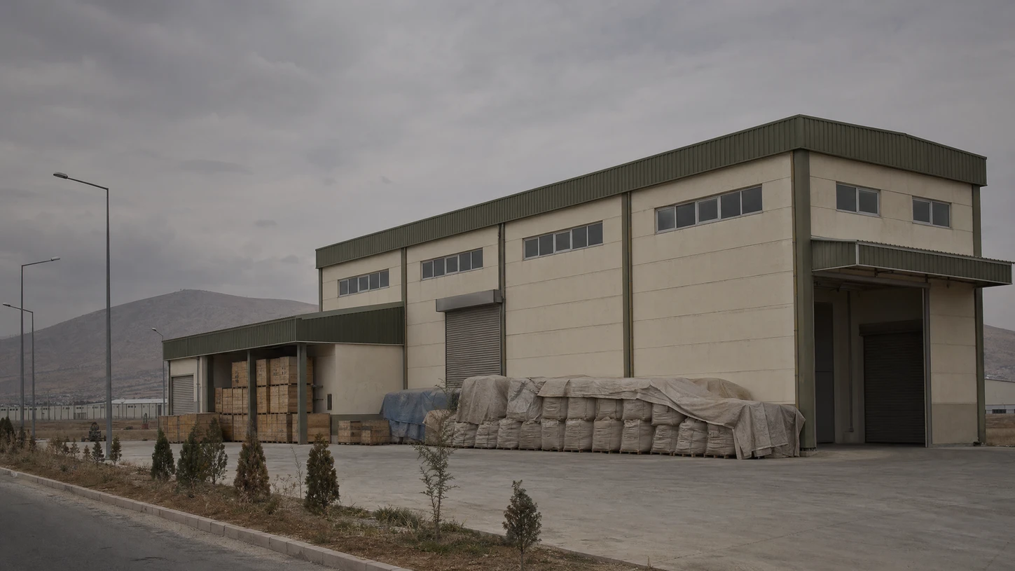 1-2T/H Pistachio Shell Pellet Plant in Turkey
