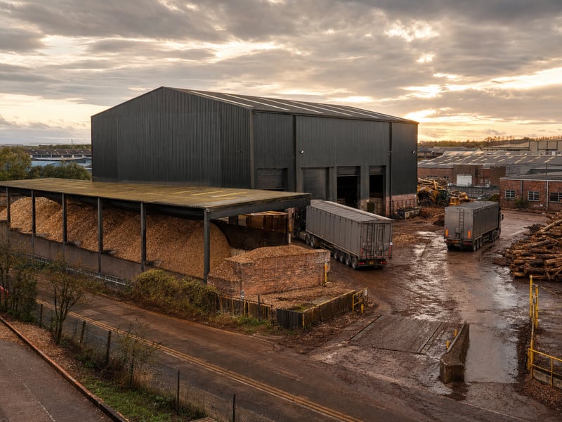 15-20 t/h industrial wood pellet factory in UK