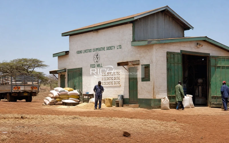 Straw Based Goat Feed