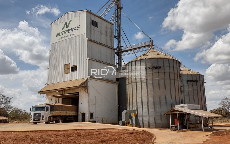 fully automatic cattle feed plant
