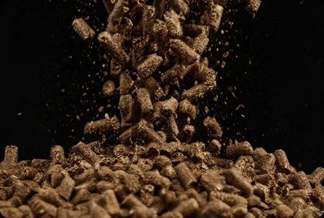 pig high fiber pellets