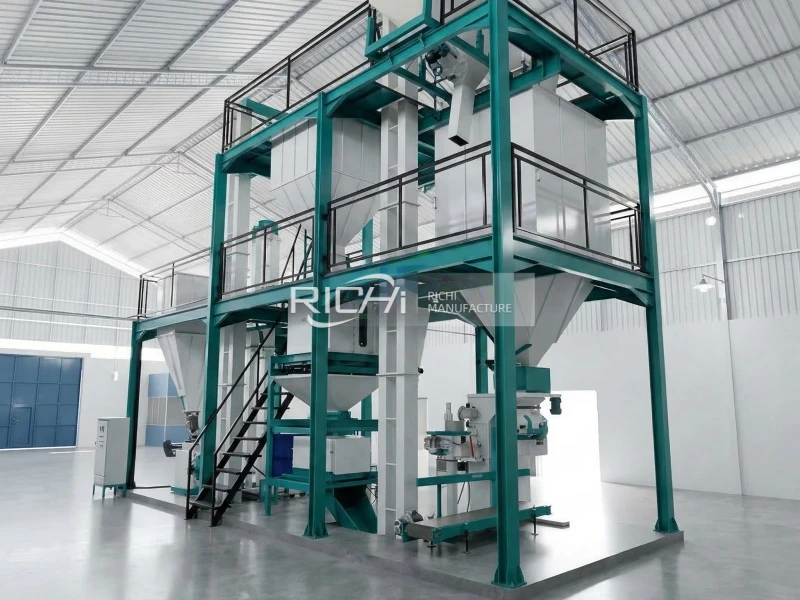 1-2tph poultry feed pellet plant for sale Indonesia