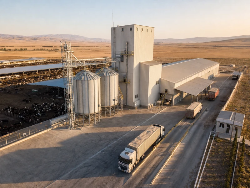 12-15 t/h feedlot cattle pellet system in Turkey