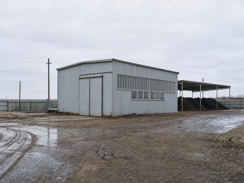 1-2t/h compost pellet production plant in Kazakhstan