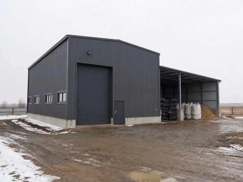 1t/h biochar production line for soil amendment in Kazakhstan