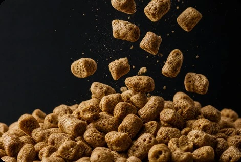 compound feed extruded