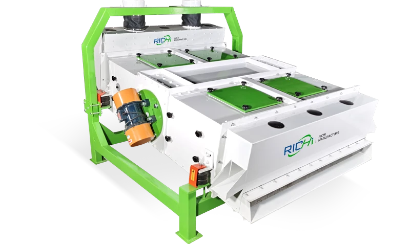 Particle screening machine