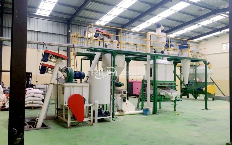 1 T/H layer hen feed plant in Egypt