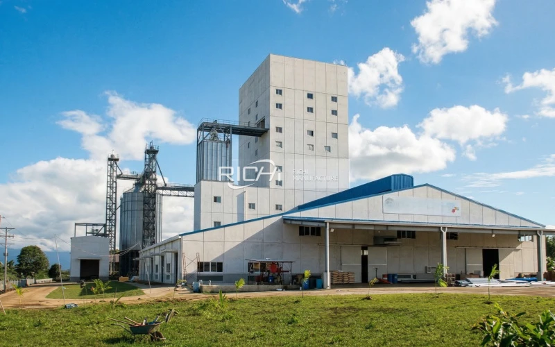Argentina 15 t/h chicken feed mill plant