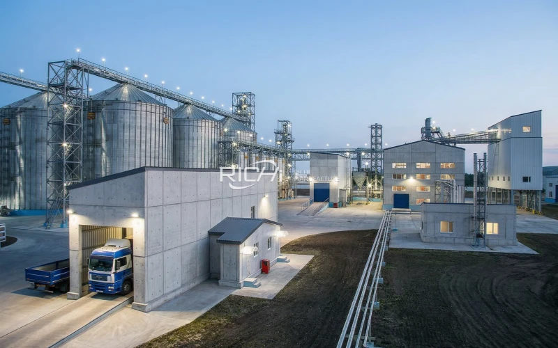 20T/H industrial laying hen feed production plant in Romania
