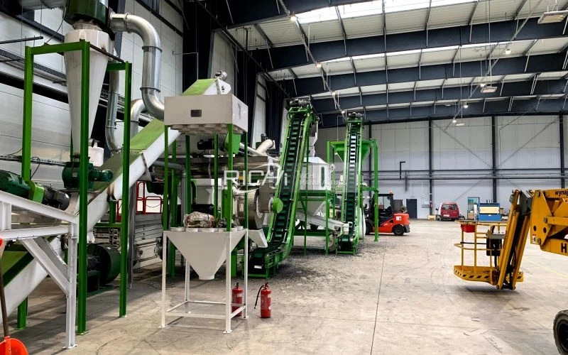 fully automatic cattle feed plant
