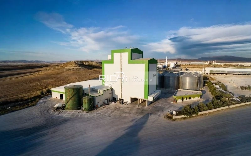 fully automatic cattle feed plant