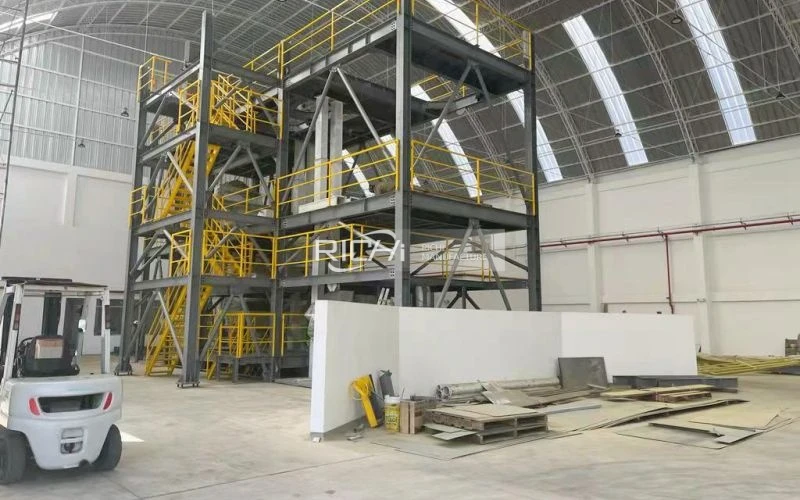 5 T/H layer feed plant in India