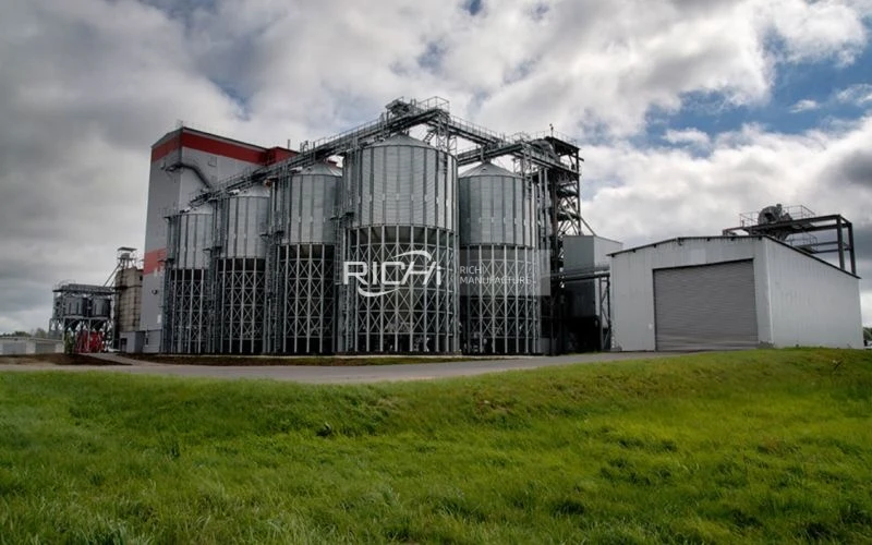 fully automatic cattle feed plant