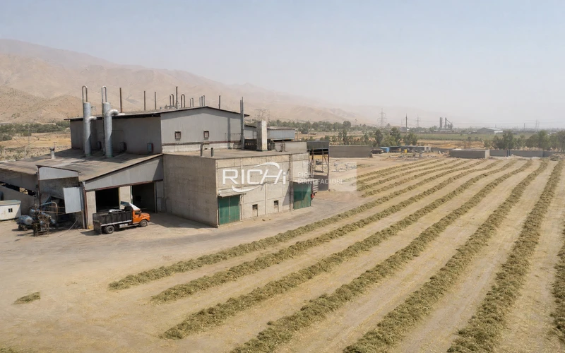fully automatic cattle feed plant