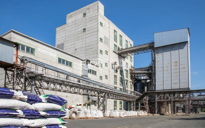 20 T/H layer feed plant in Brazil