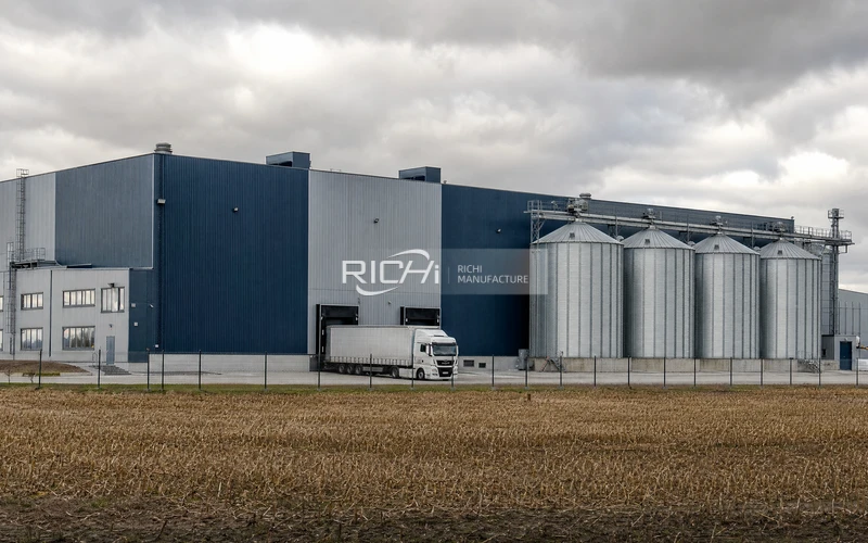 10T/H commercial egg layer feed mill plant in Poland