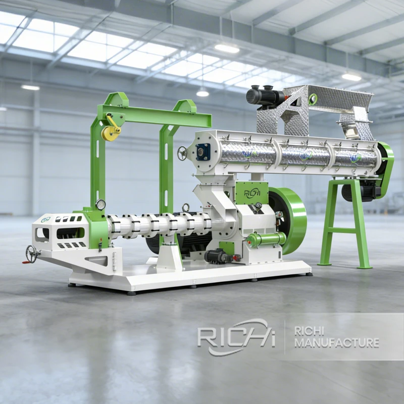 single screw extruder for pet food