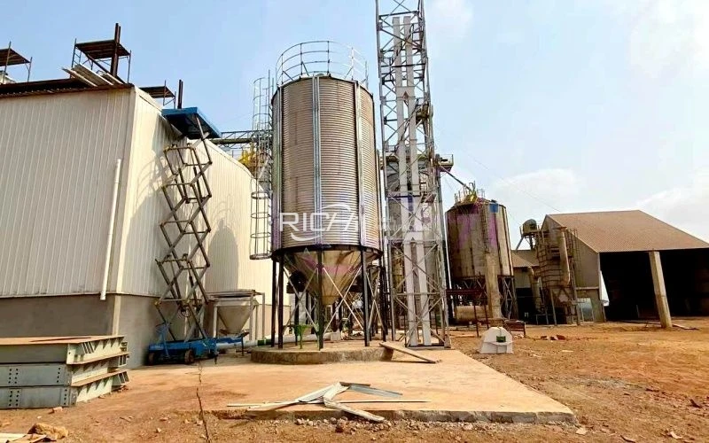 15T/H Five-Species chicken feed mill plant