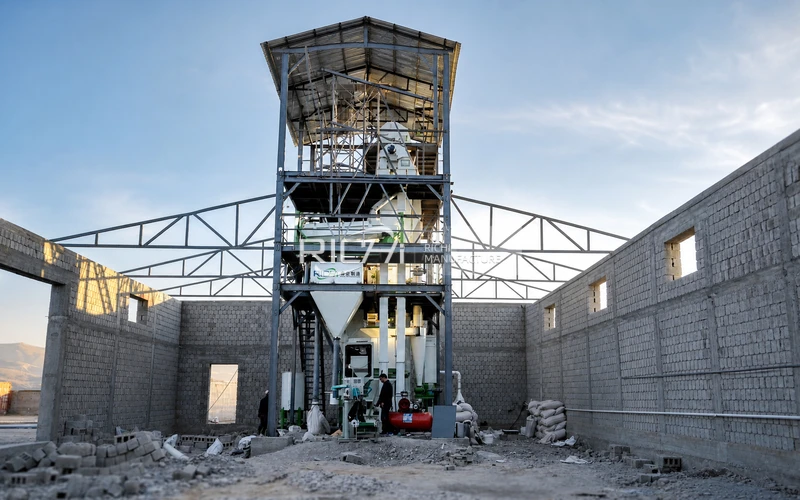 4T/H Rabbit Feed Mill Project