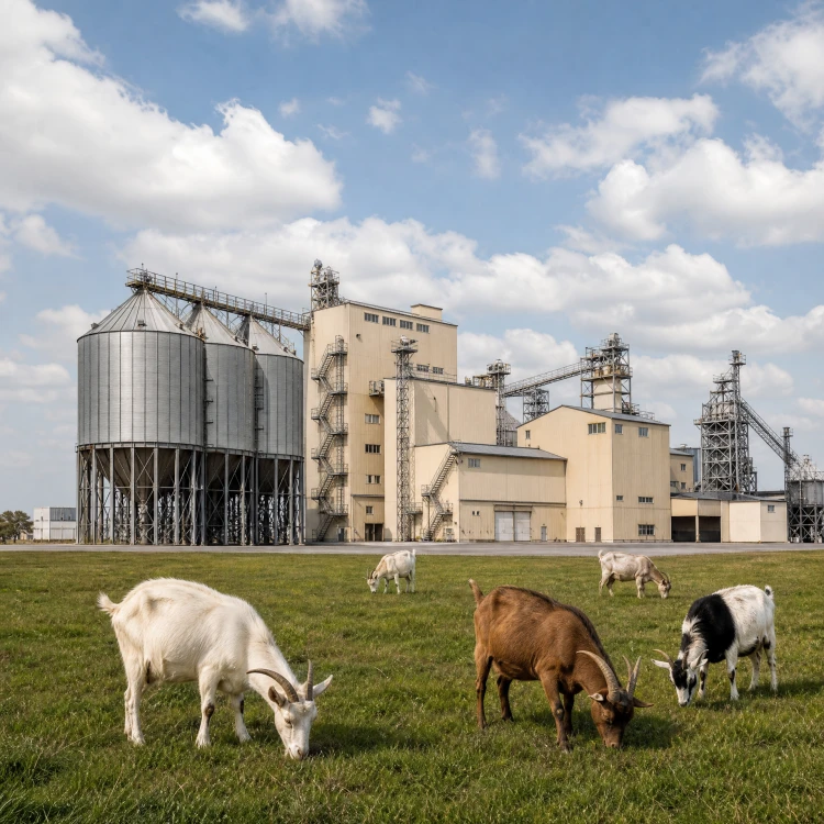 goat feed mill