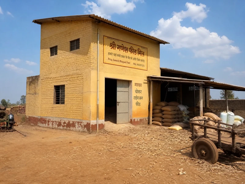 1-2T/H Horse Feed Mill in India