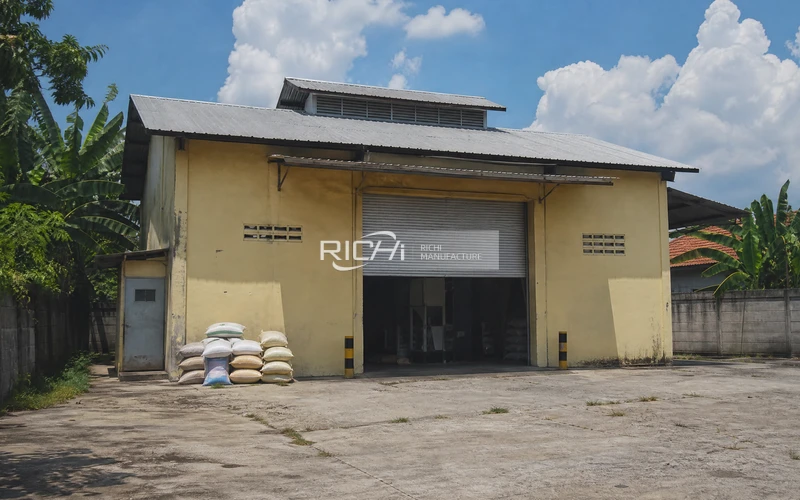1T/H Bird Food Factory in Indonesia