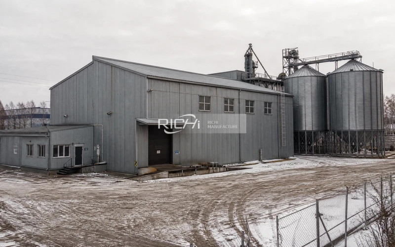 5-10T/H Bird Food Factory in Russia