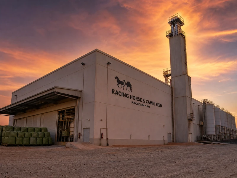 3-4T/H Horse Feed Mill in Saudi Arabia