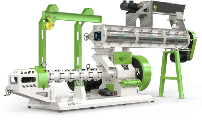 wet type bird feed extruder machine