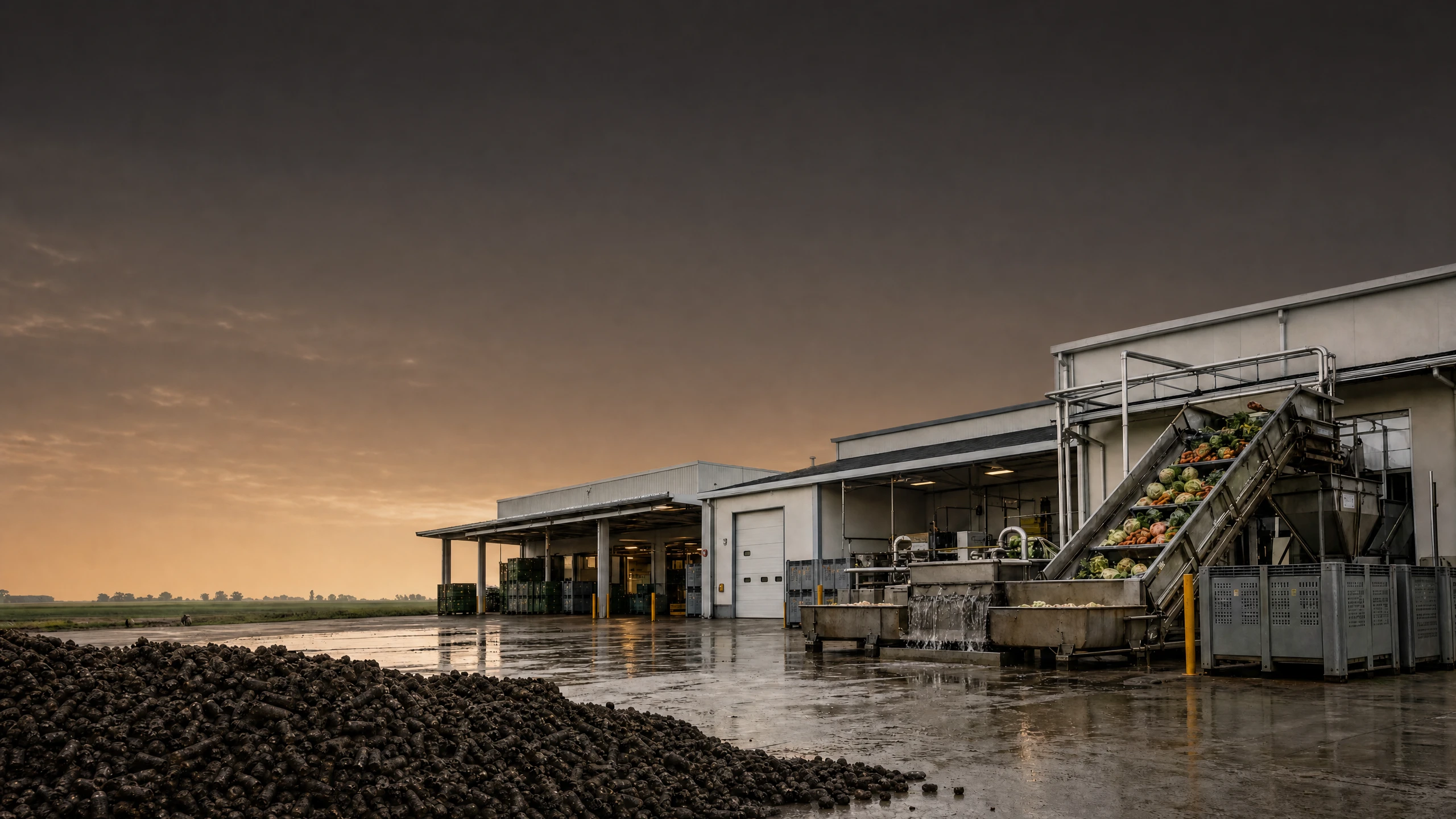 vegetable processing factory