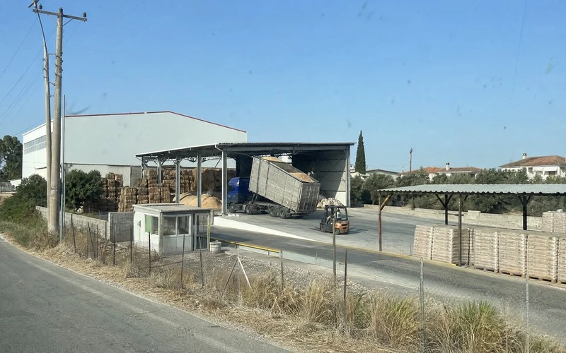Rice Husk Sawdust and Reed Biomass Pellet Plant in Greece