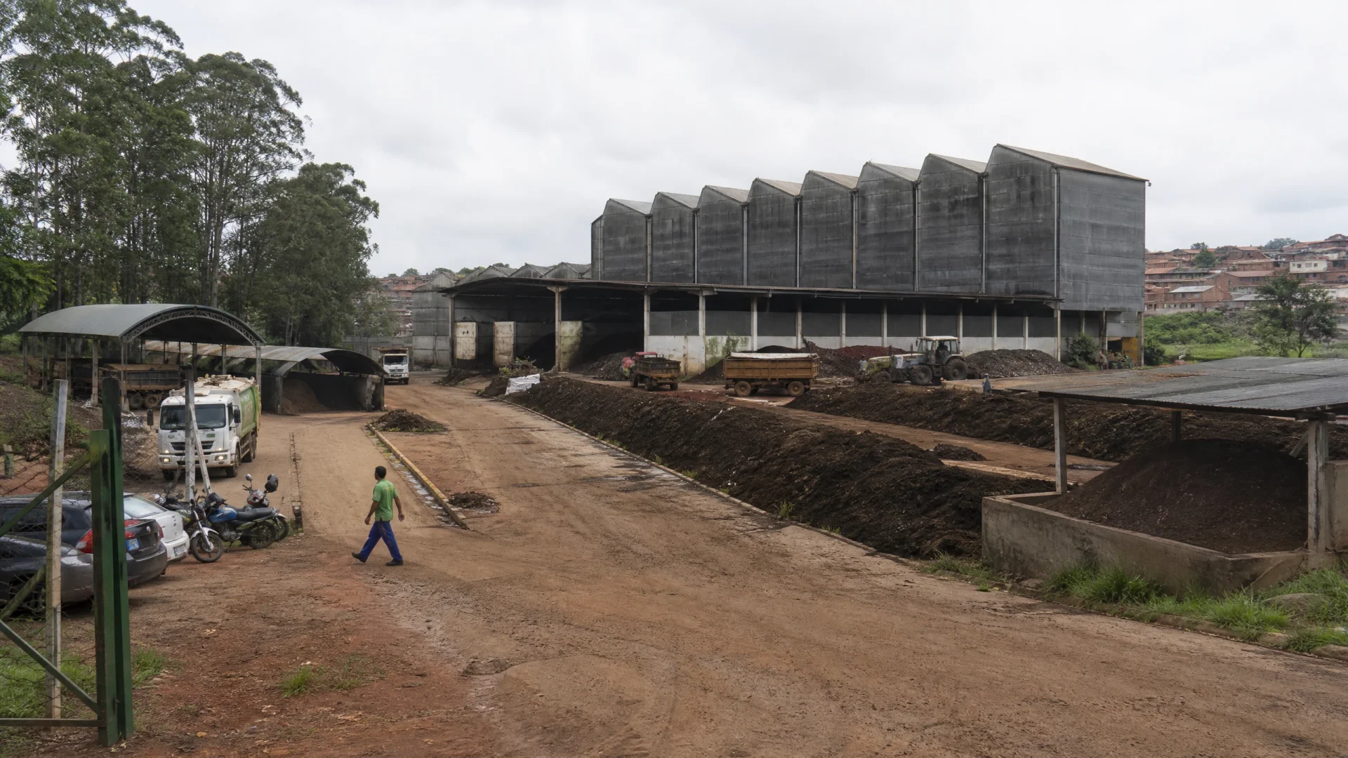 Biosolids and Cattle Manure Feedstock Plant in Brazil